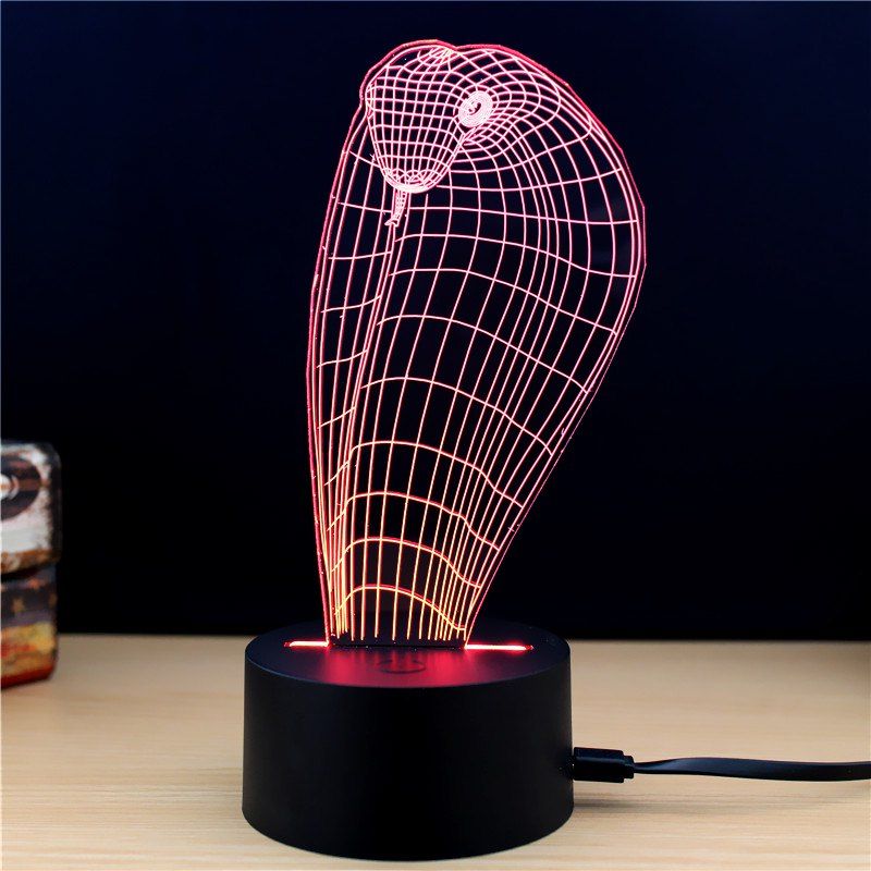 

M.Sparkling TD139 Creative Animal 3D LED Lamp, Colorful