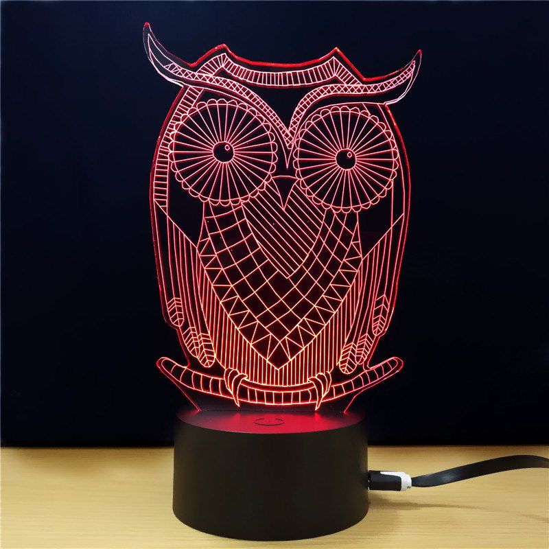 Online M.Sparkling TD285 Creative Animal 3D LED Lamp  