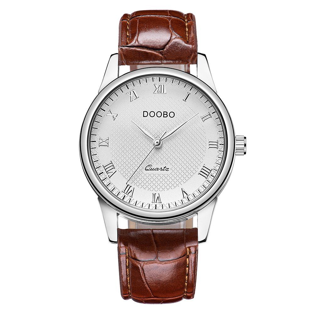 

DOOBO D003 4738 Simple Quartz Men Watch, Cappuccino