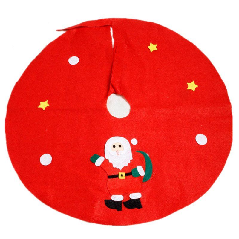 

XM Christmas Tree Apron Decoration Diameter 90CM Random Style 1pc, Red;others