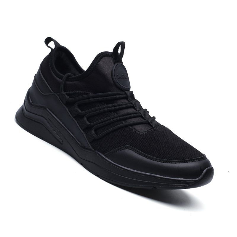 

Men Casual Fashion Outdoor Travel Mesh Breathable Shoes Size 39-44, Black