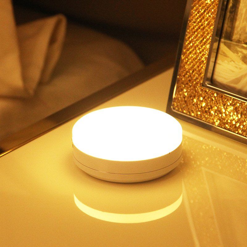 

Night Light 360 Degree Rotating Human Body Induction LED Lamp, Warm white light