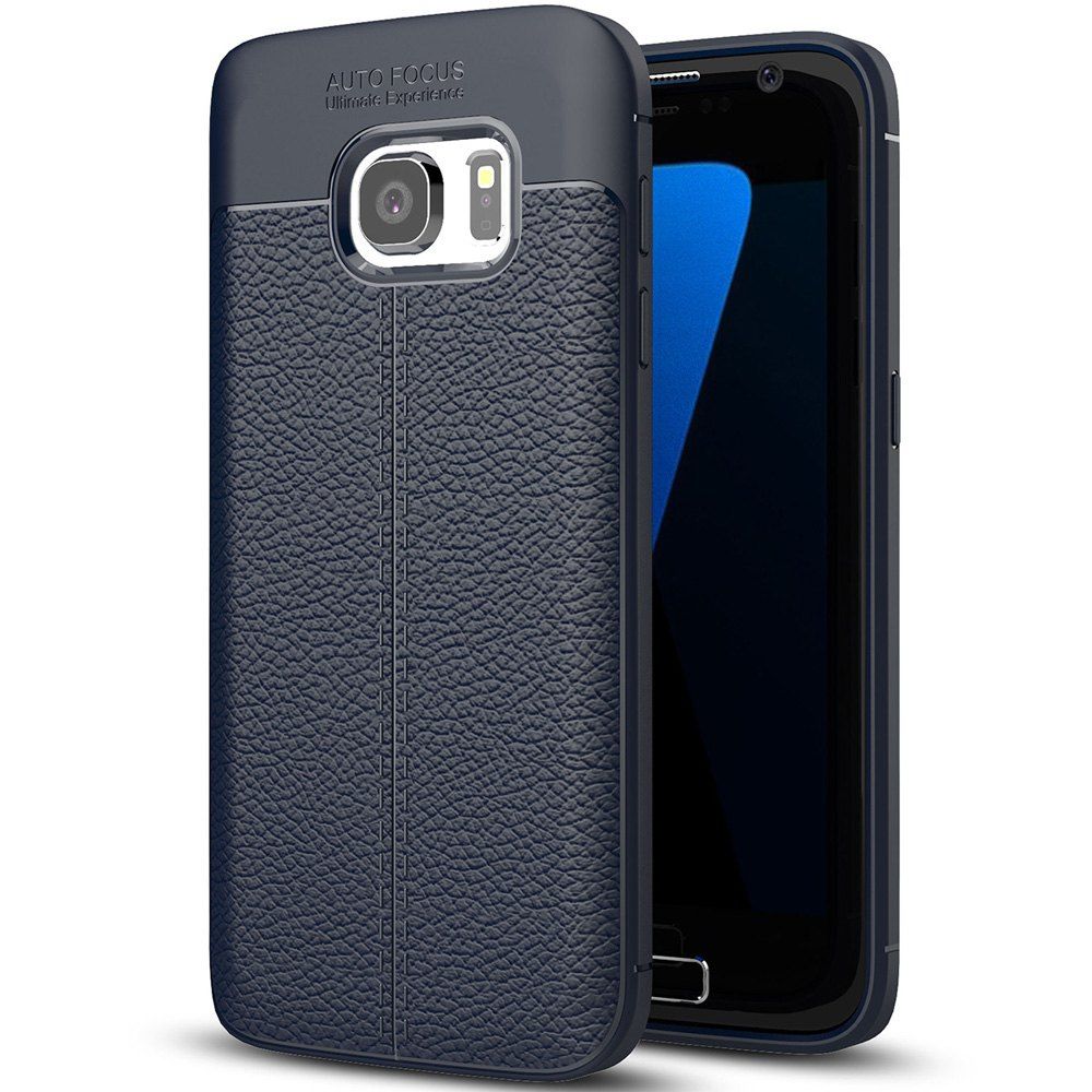 

ASLING Lichee PU + TPU Case for Samsung Galaxy S7, Cadetblue