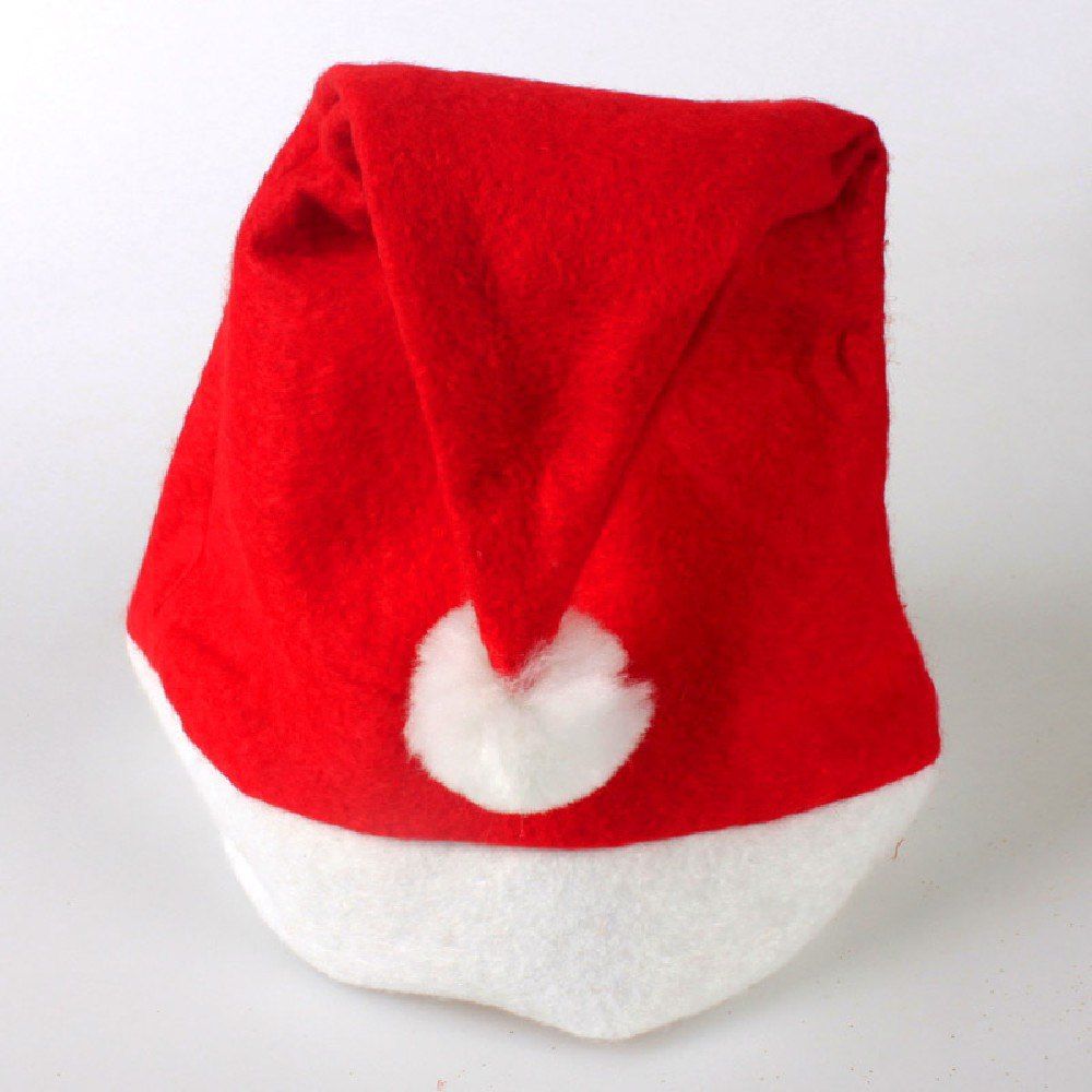 

YEDUO Adult Kids Christmas Hats Santa Children Cap, Red