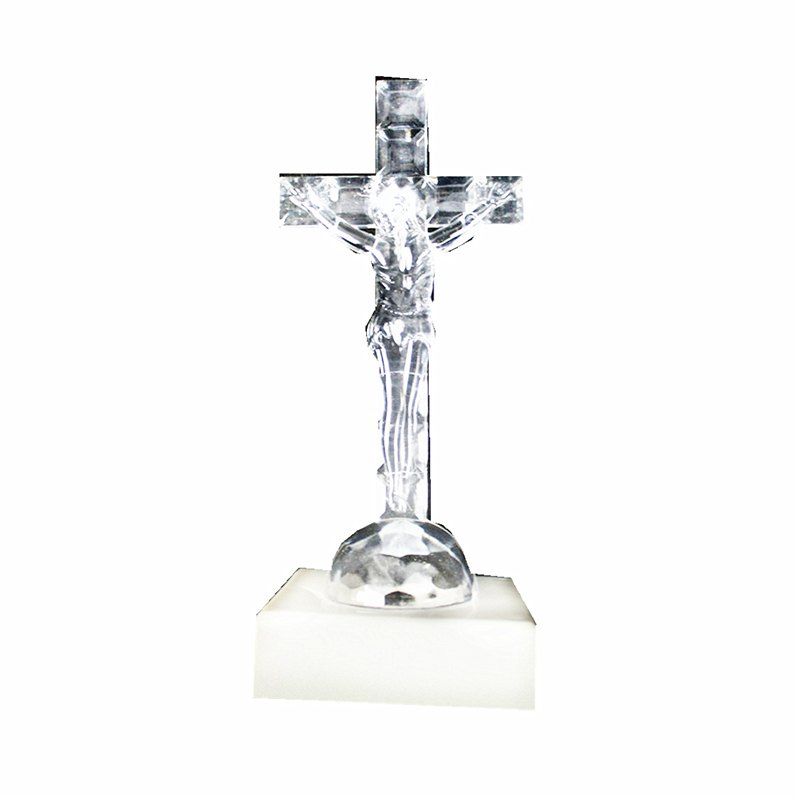 

LED Flash Cross Style Lamp, Transparent;black;transparent