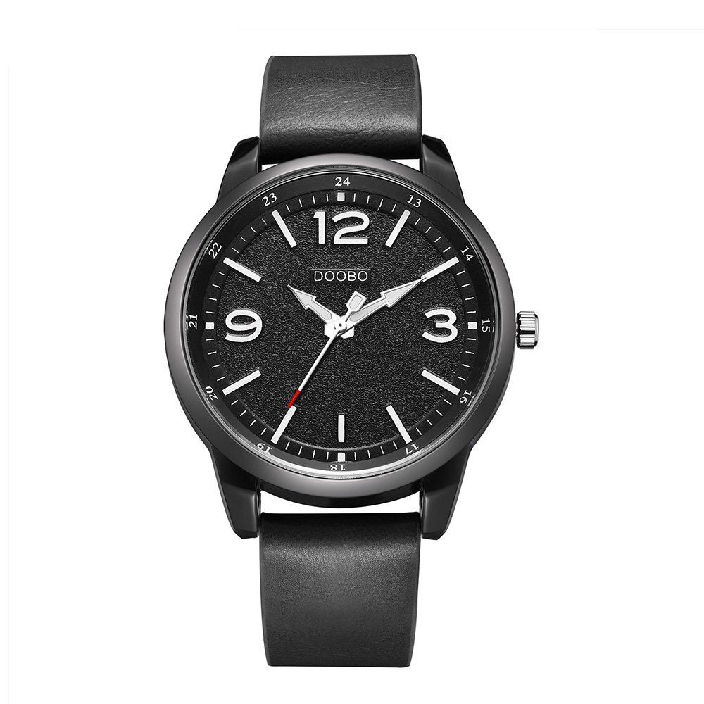 

DOOBO D028 4765 Business Casual Band Quartz Men Watch with Box, Black