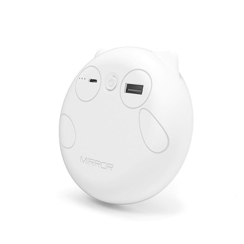 

BRELONG LED Night Light Makeup Mirror Mobile Power Portable 1500mA, White