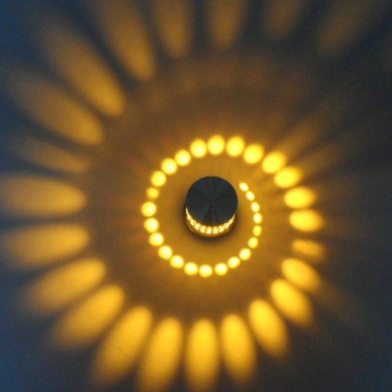 

LED Wall Lamp Corridor Background KTV Bar Light AC 85V - 265V, Yellow