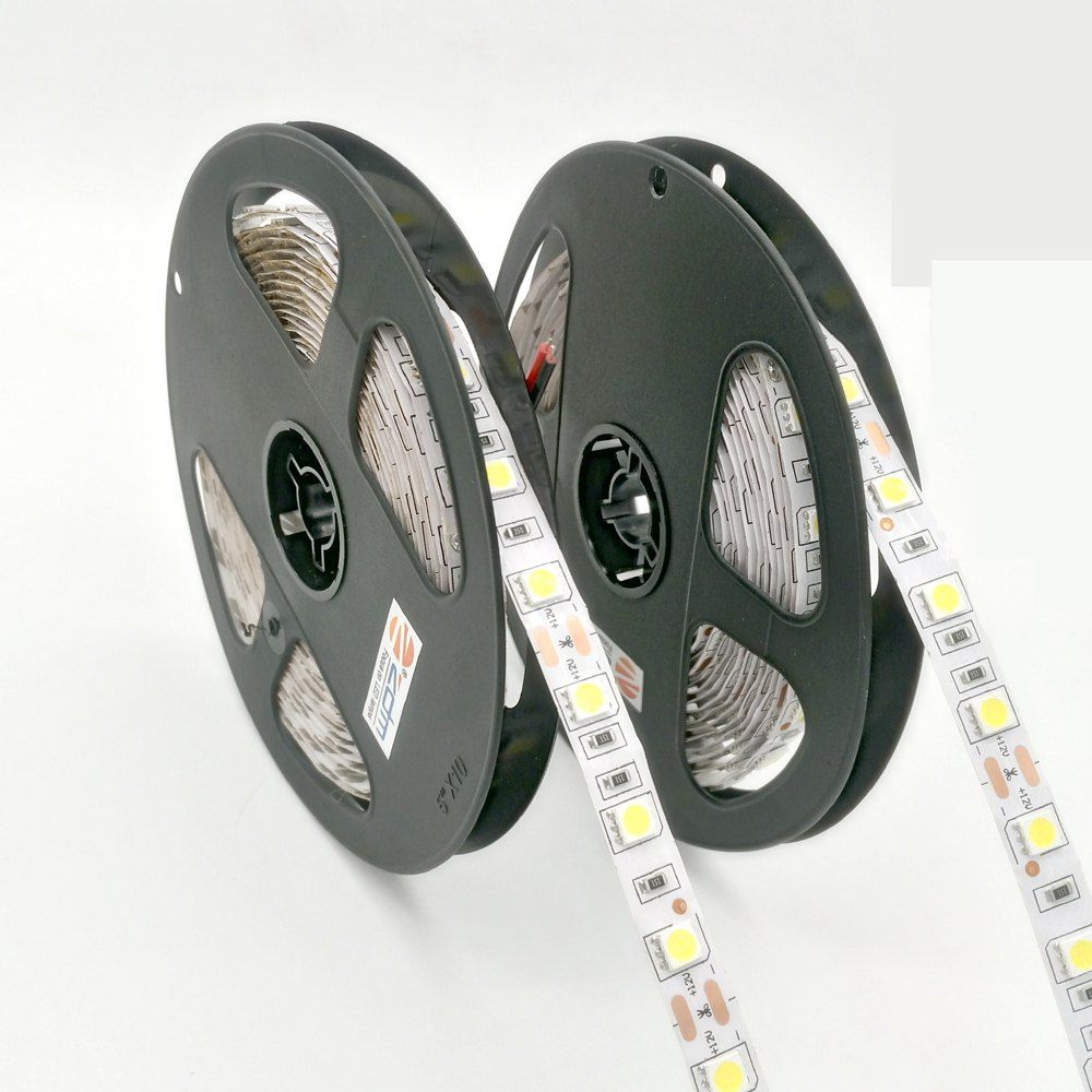 

ZDM LED Light Strips 5M SMD5050 DC 12V 2PCS, Cold white light