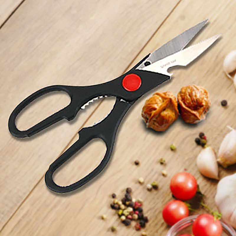 

Multi-purpose Utility Scissors for Chicken Poultry Fish Meat Vegetables, 混合色（colormix）