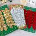 12pcs Pretty Bowknots Ornament Christmas Tree Festival Party Decoration -  