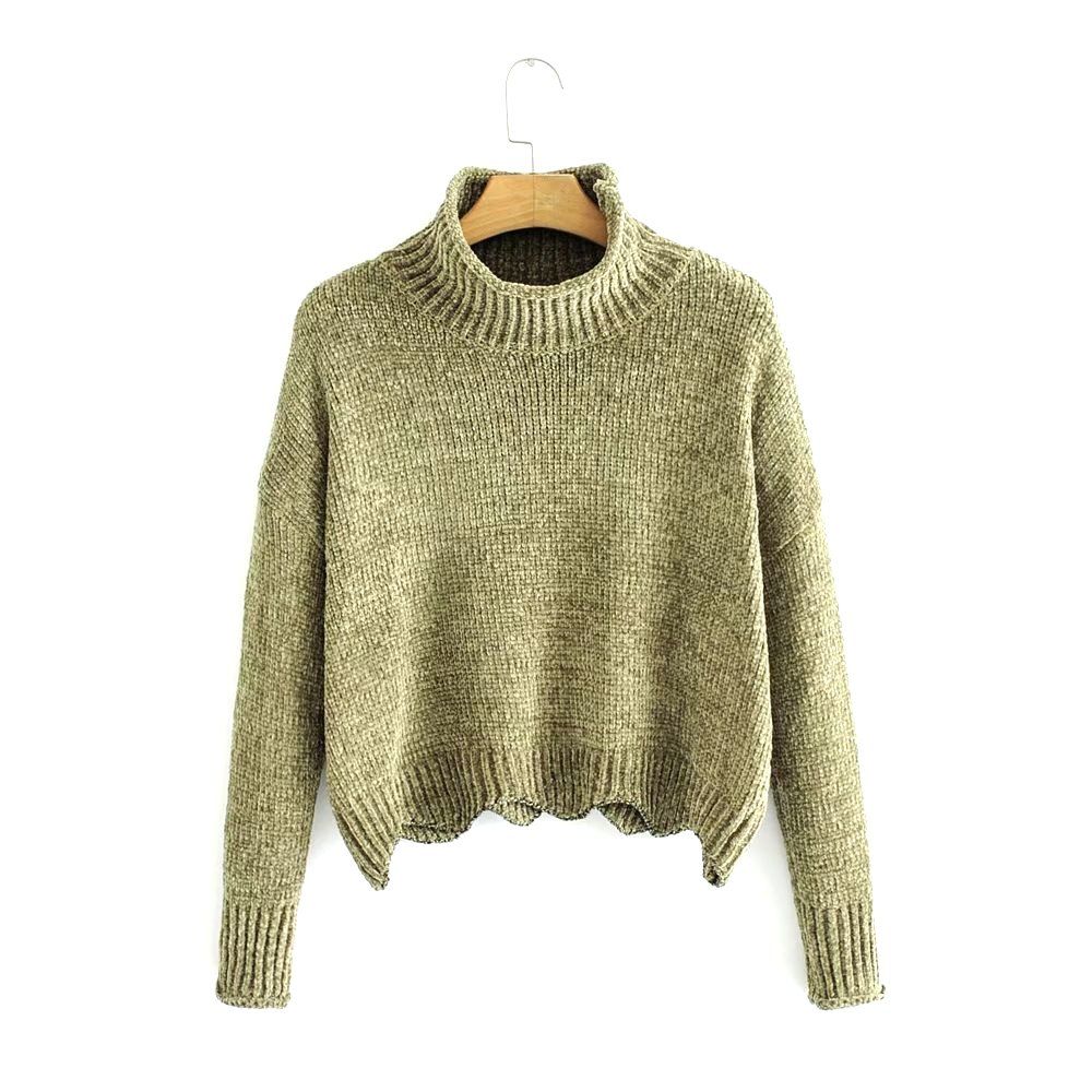 

New Women's Wave Edge Turtleneck in 2017, Green