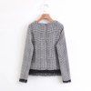 2017 nouveaux pulls à carreaux en dentelle pour dames -  