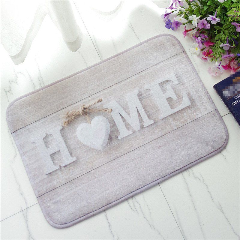 

Creative Home Pattern Antiskid Floor Mat, Colormix