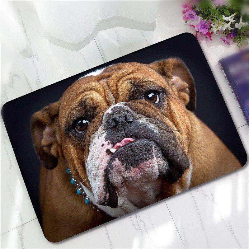 

Creative 3D Dog Pattern Antiskid Floor Mat, Colormix