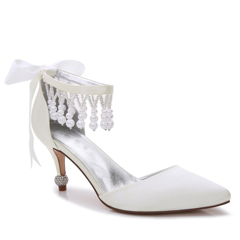 24 Off 17767 18women S Shoes Satin Spring Summer Basic Pump
