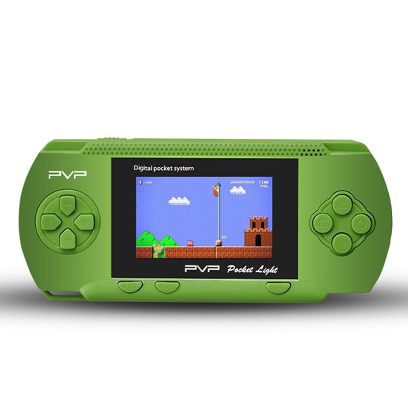 

Great Gift for Christmas PVP3000 2.8 Inch Game Player-Great Gift for Family and Friends!, Green