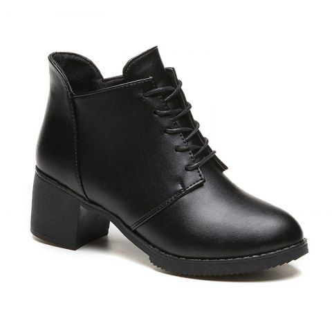 Online Autumn and Winter New European and American  High Heel Female Boots  