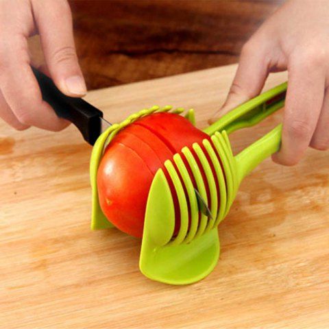 handheld fruit slicer tomato cutter lemon potato food egg peel