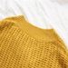 New Ladies Knitting V Neck Twist Sweater -  