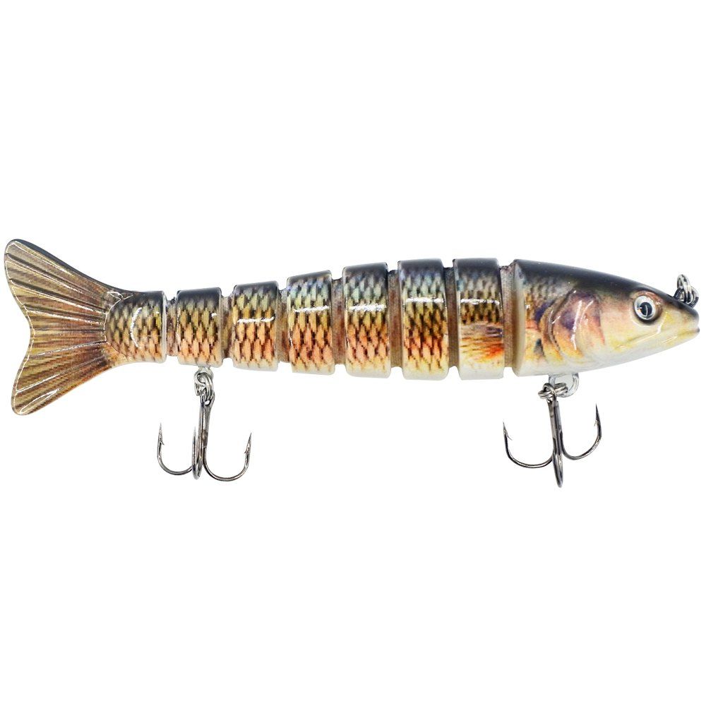  37 OFF Segment Swimbait Lifelike Hard Lures Jointed Fishing Lure For 