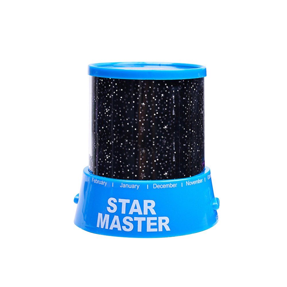 

BRELONG Colorful Starry LED Light Sky Star Lamp for Christmas, Blue;black
