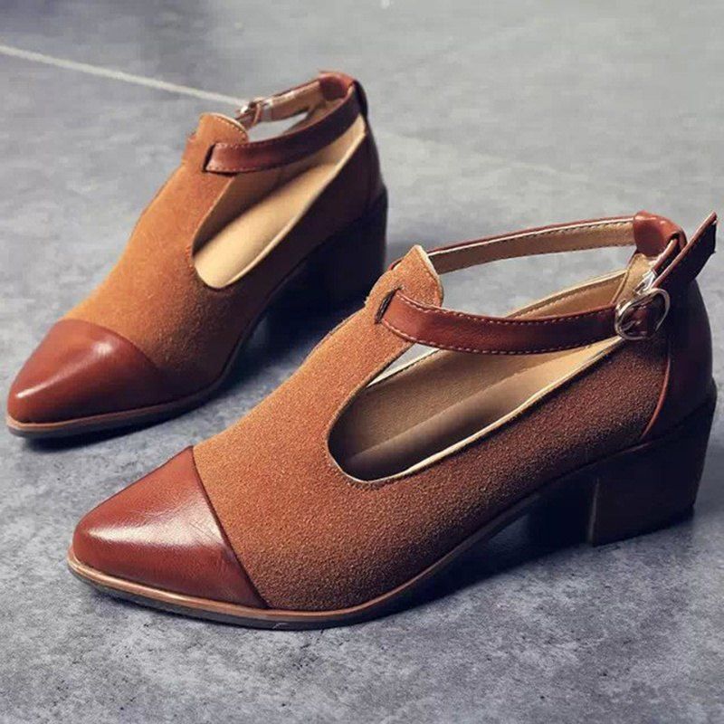 pointed oxfords