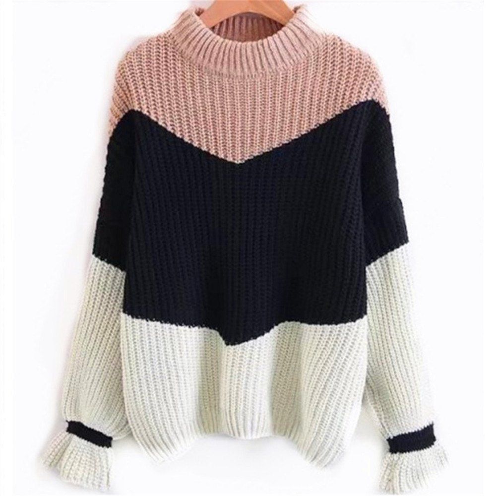 Shops Round Neck Long Seeved Sweater  