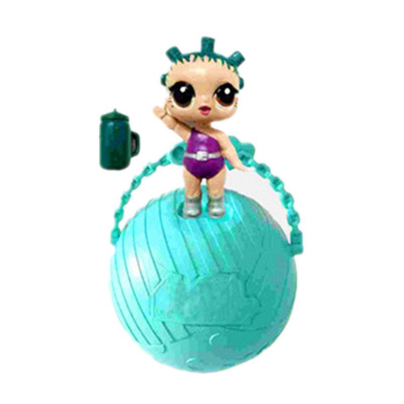 

Funny Kawaii LoL Open Eggs Dolls Ball Children Surprise Doll Anime Action Figure Kids Toy Fun Egg, Blue