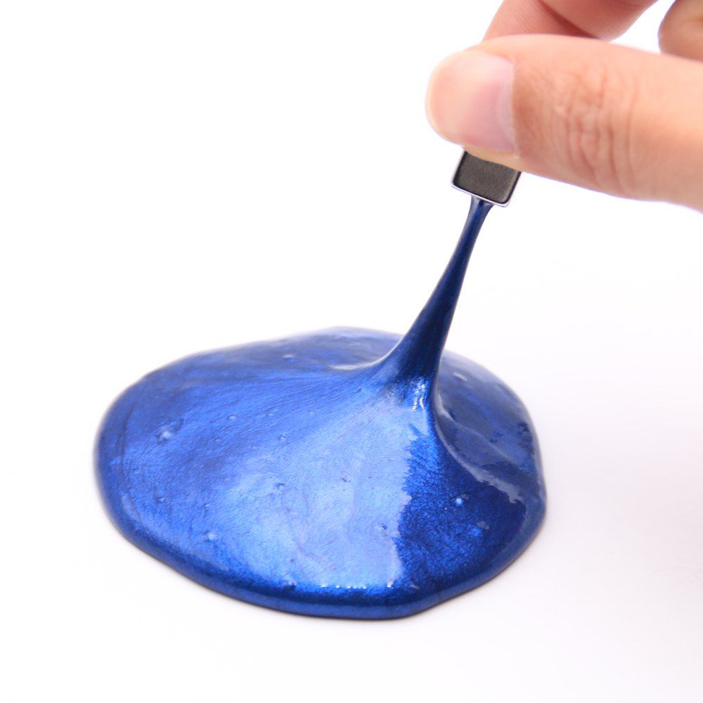 

Magnetic Putty Toy Stress Reliever for Kids and Adults for Fun - Blue