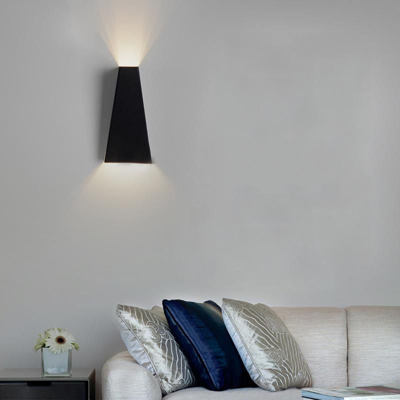 2019 Modern Metal Led Bedside Black Wall Lamp Hallway Bathroom Latest Modern Metal Led Bedside Black Wall Lamp Hallway Bathroom Lamps Fixture Decorative Night Light