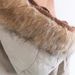 New Ladies Long Cotton Velvet Coat with Hat -  