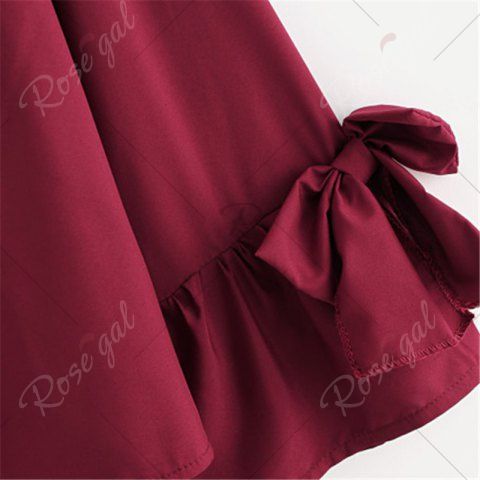 Women's Fashionable Round Neck Loose Wrinkled Long-Sleeved Chiffon Shirt