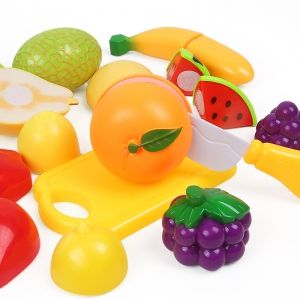 Colormix House Small Basket Fruits Toy | RoseGal.com