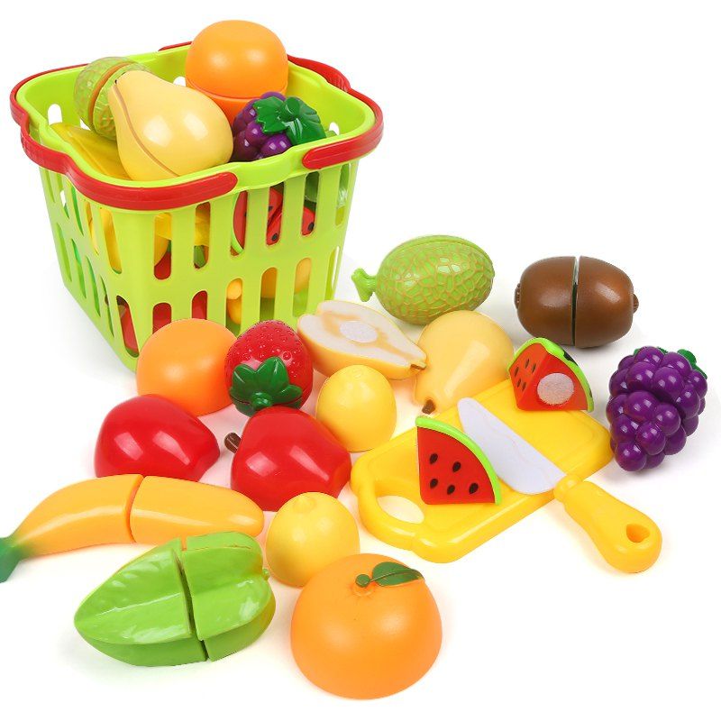 [43% OFF] House Small Basket Fruits Toy | Rosegal