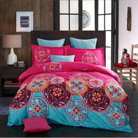 Selling Textile Bohemia Wind Three Sets of Bedding Explosion Sanding