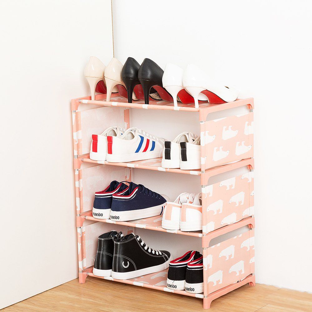2019 Simple European Home Four Layer Creative Shoe Rack Rosegal Simple European Home Four Layer Creative Shoe Rack