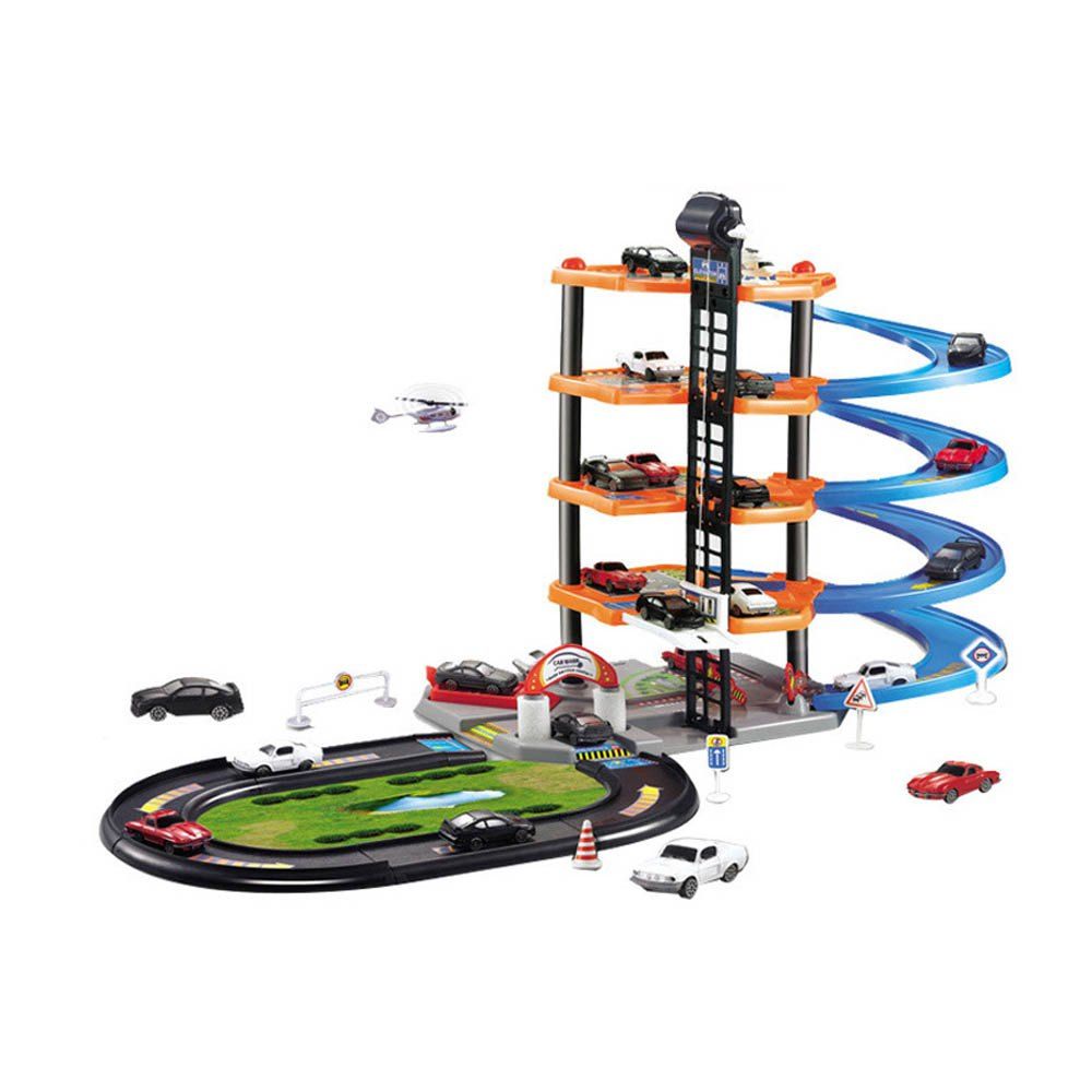 Enfants Grand Jouets Parking Montage Voiture Piste SqVMGUpz