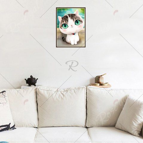 Naiyue G 2 Pintura De Diamante Con Patrón De Gato