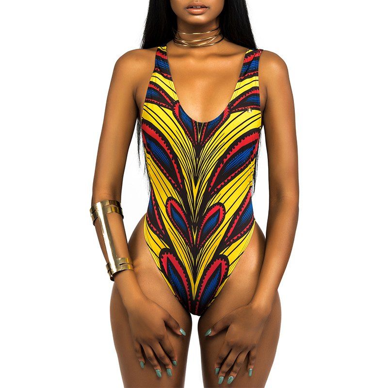 [48 OFF] Ancient Egyptian Totem Bikini Bathing Suit Swimsuit Rosegal