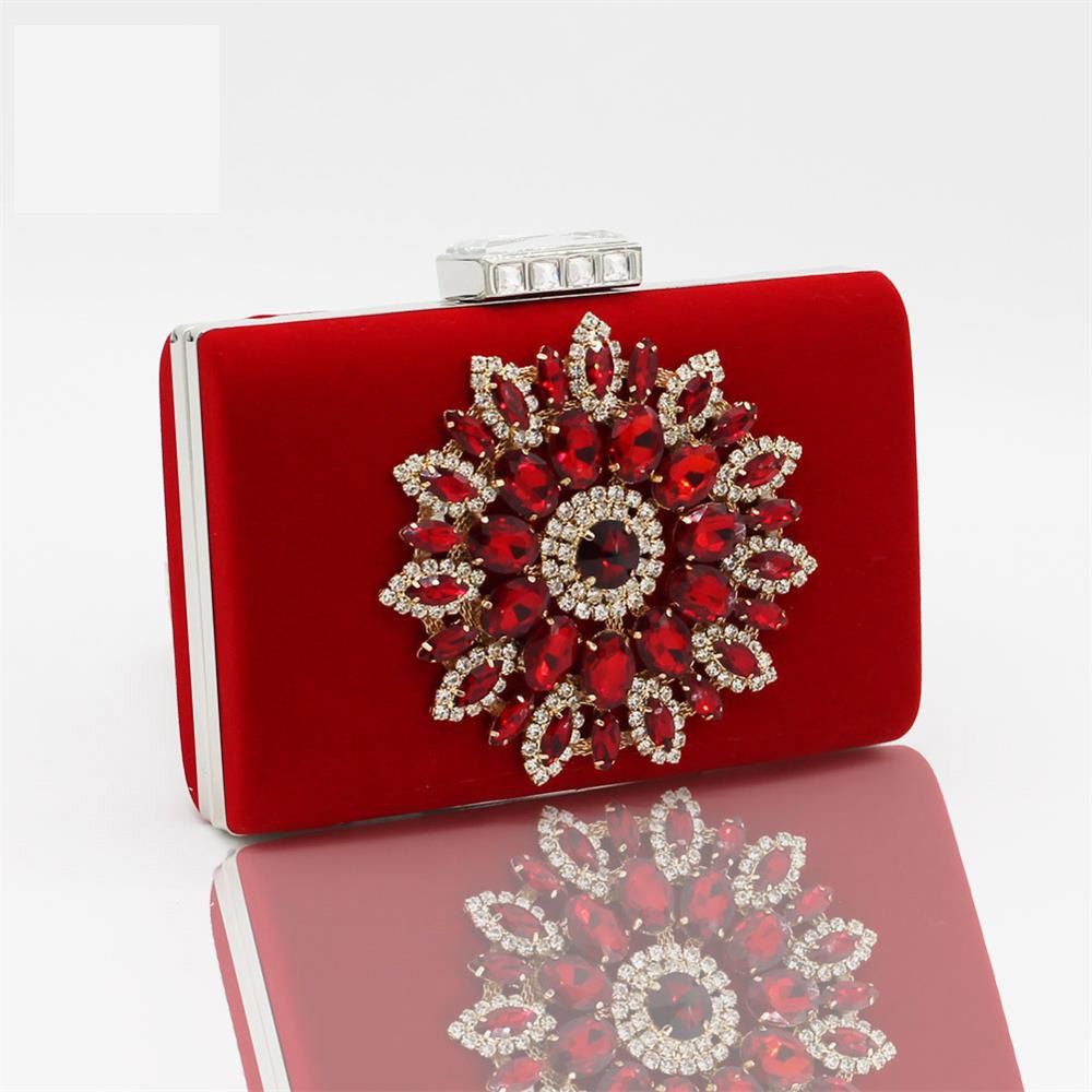 wedding day clutch purse