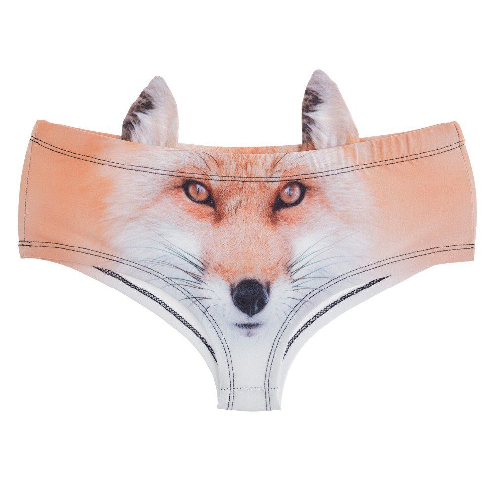 fox fur underwear