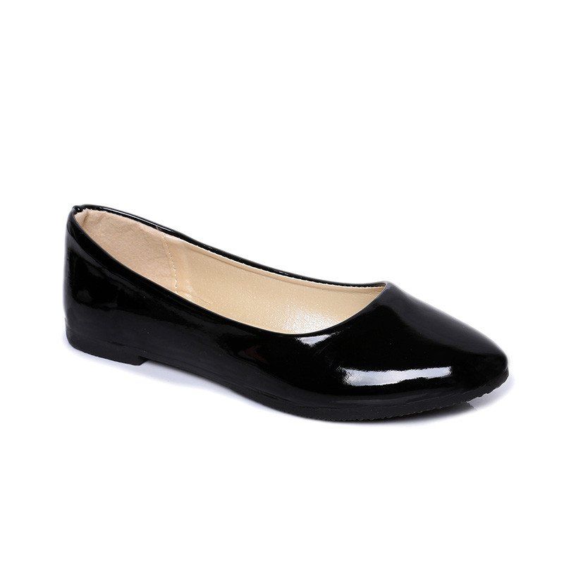 [41 OFF] Flat Bottom Flat With LowLying Lazy Foot Beans Shoes Women