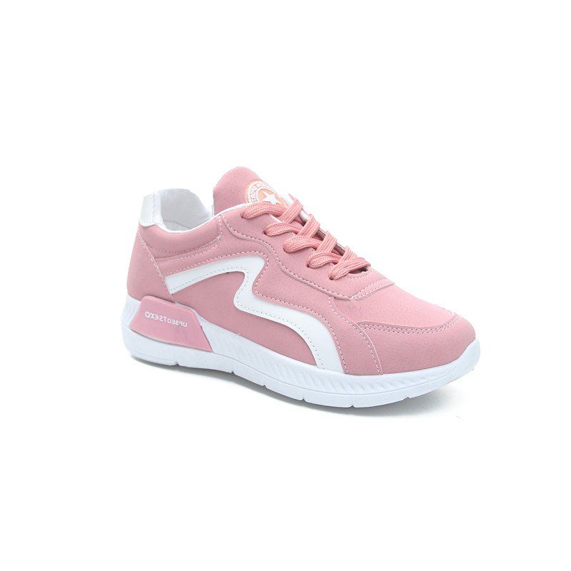 Automne Nouveau Sports Loisirs Respirant Épais Fond Lâche Gâteau Bas Étudiant Femmes Chaussures de Course Plat  