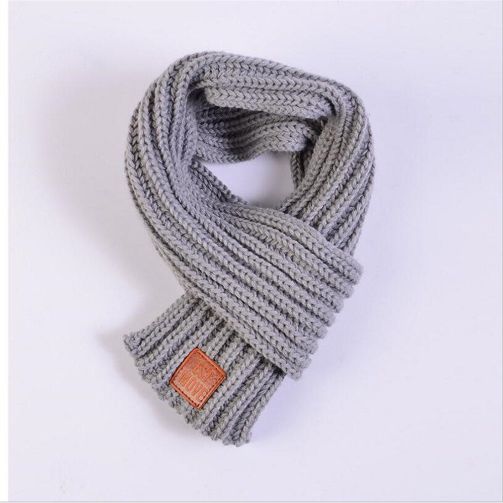 YOHA Baby Girls Boys Animal Cotton Balls Long Scarf Kids Winter Warm Shawl Wrap