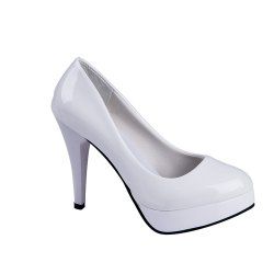 Cuir verni et chaussures pour femmes -  