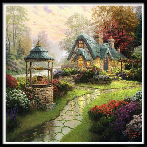 Latest NAIYUE 7029 Country People Print Draw 5D Diamond Painting Diamond Embroidery