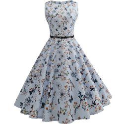 Vintage Blue Dress
