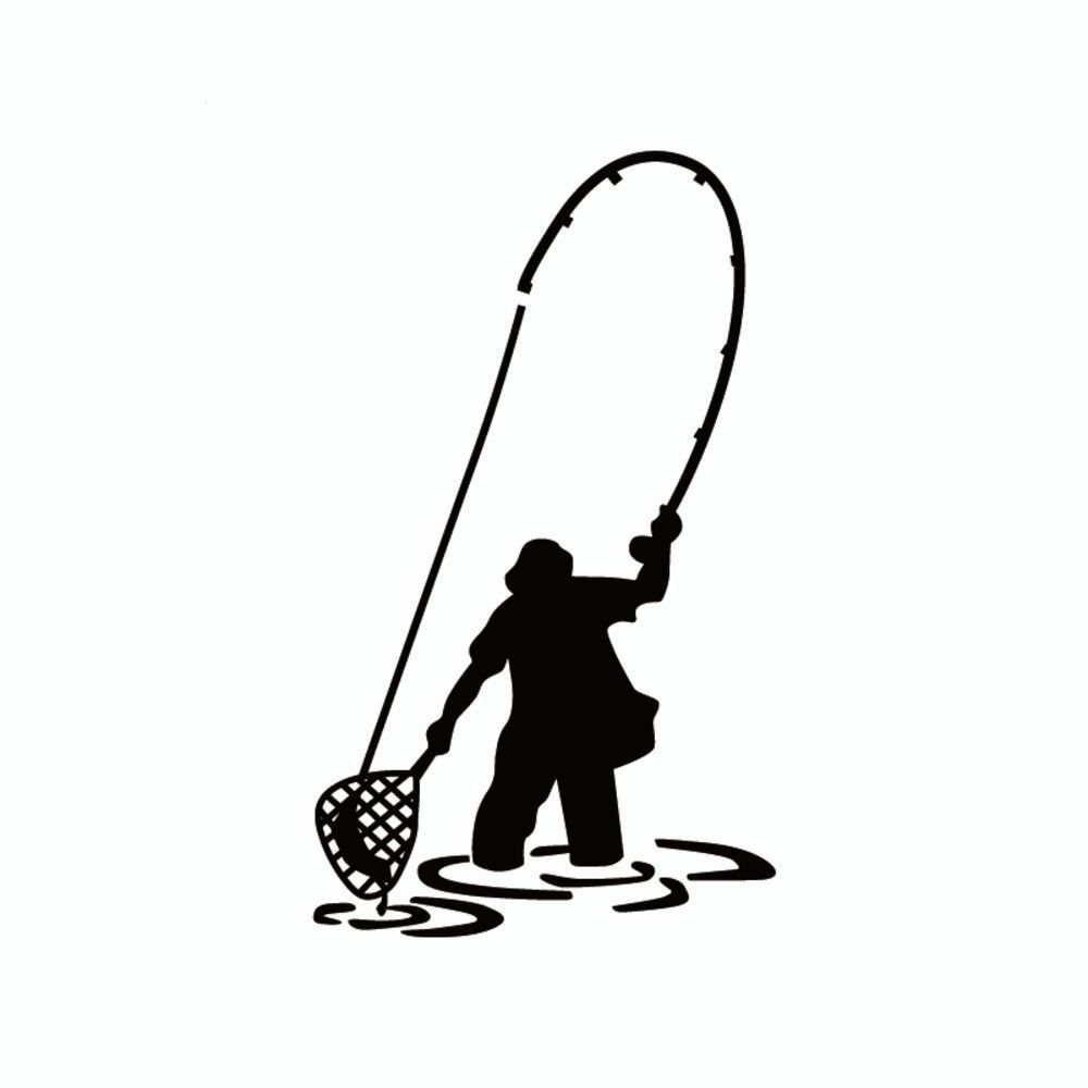 2018 Dsu Fly Fishing Fisherman Trout Fish Funny Vinyl Wall Sticker S Dsu Fly Fishing Fisherman Trout Fish Funny Vinyl Wall Sticker Home Decor