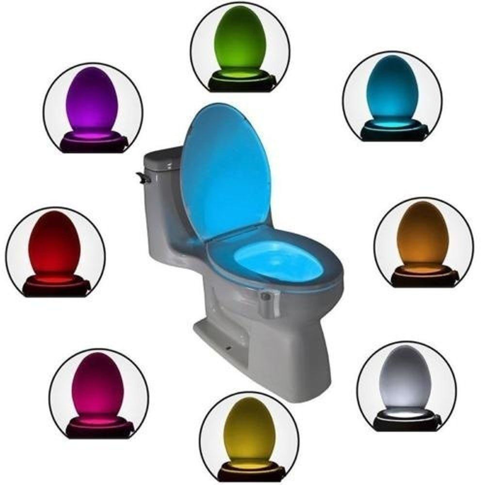 

8 Colors LED Toilet Light, White